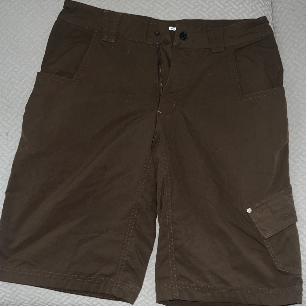 lululemon athletica Dark Brown Cargo Shorts